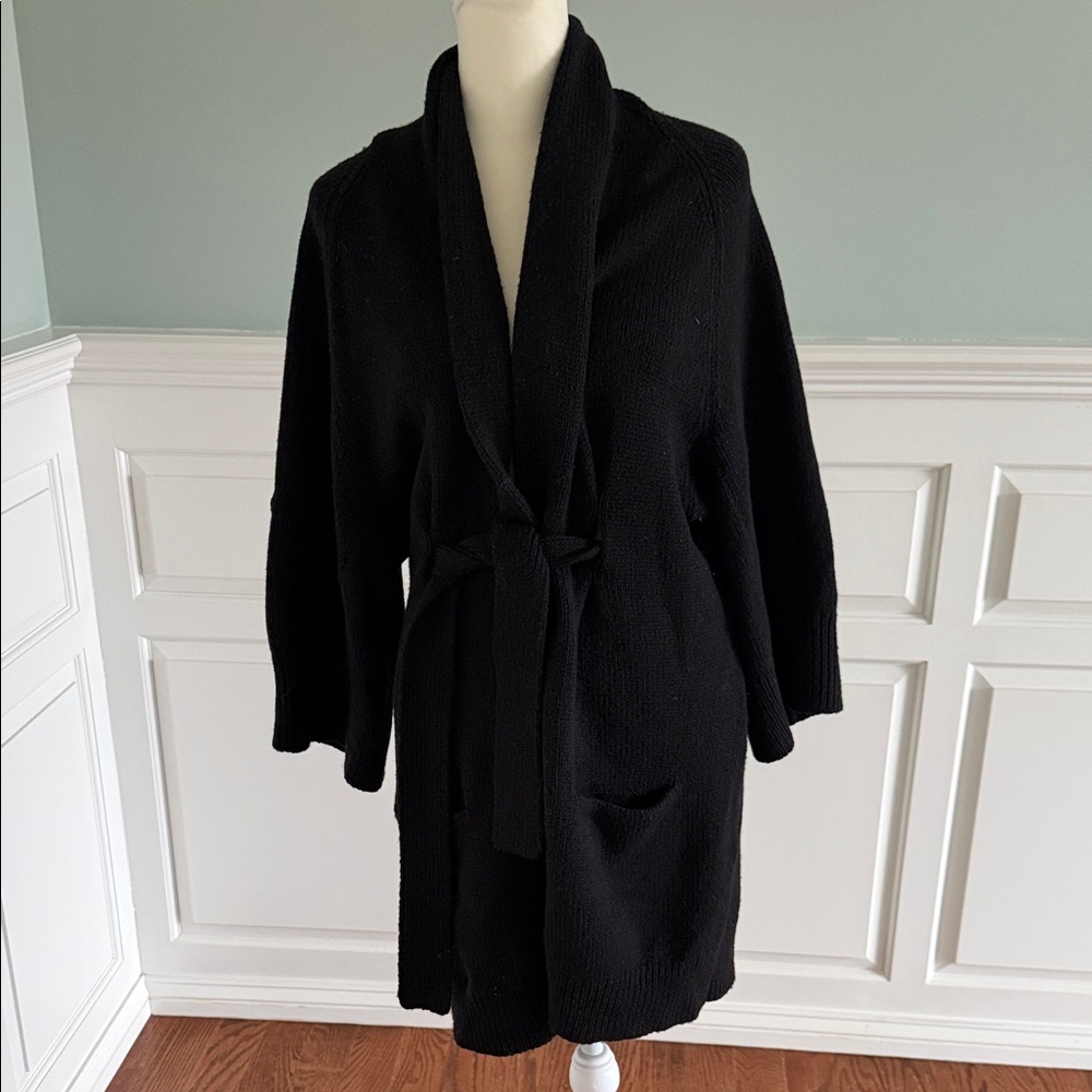 Vince Black Knit Women's Sweater